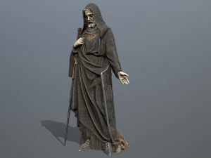 Man Statue 3 3D Model