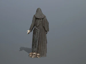 Man Statue 3 3D Model