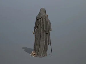 Man Statue 3 3D Model