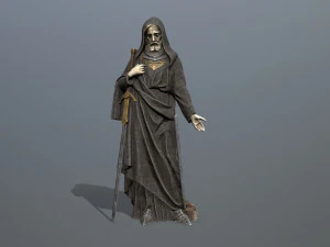 Man Statue 3 3D Model