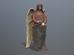 Woman Angel 1 Model 3D