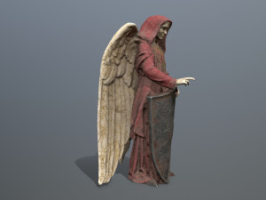 Woman Angel 1 Model 3D