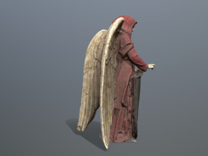 Woman Angel 1 Model 3D