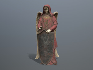 Woman Angel 1 Model 3D