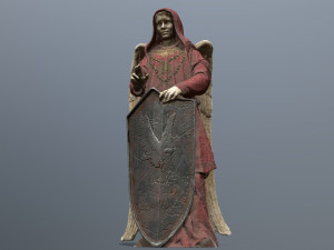Woman Angel 1 Model 3D