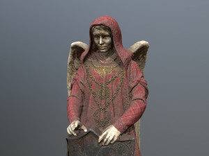 Woman Angel 1 Model 3D