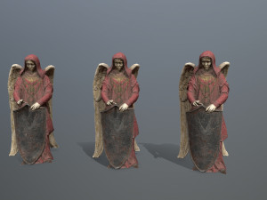 Woman Angel 1 Model 3D