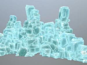 Buz u&ccedil;urum 3D Model