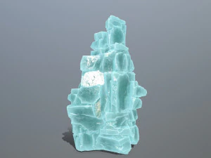 Ice cliff 3D Model