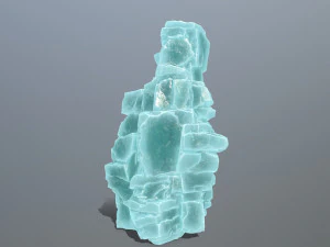 Ice cliff 3D Model