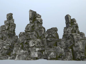 टीला 3D मॉडल