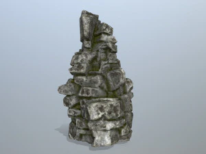 Cliff 3D Model