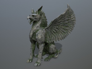 Statue Creature 3D Model