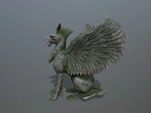 Statue Creature 3D Model