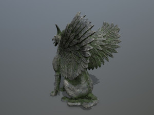 Statue Creature Modello 3D
