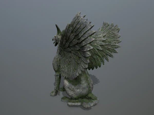Statue Creature 3D Model