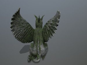Statue Creature Modello 3D