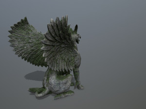 Statue Creature Modello 3D