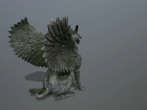 Statue Creature 3D Model