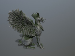 Statue Creature Modello 3D