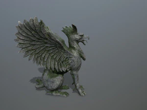 Statue Creature 3D Model