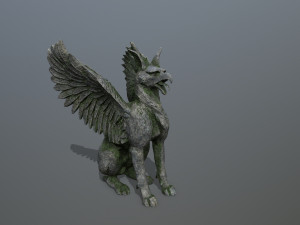 Statue Creature Modello 3D