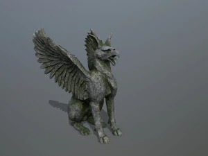 Statue Creature 3D Model