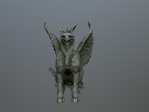 Statue Creature Modello 3D