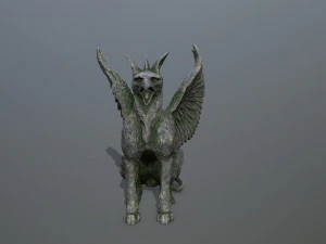Statue Creature 3D Model