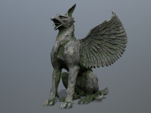 Statue Creature Modello 3D
