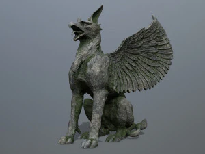 Statue Creature 3D Model