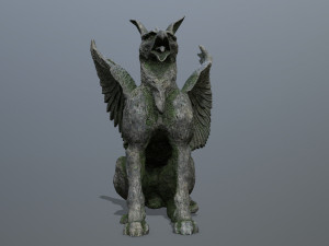 Statue Creature Modello 3D