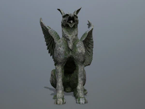 Statue Creature 3D Model