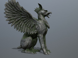 Statue Creature Modello 3D