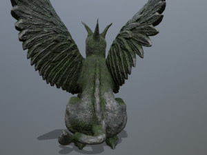 Statue Creature Modello 3D