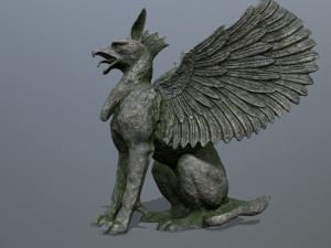 Statue Creature Modello 3D