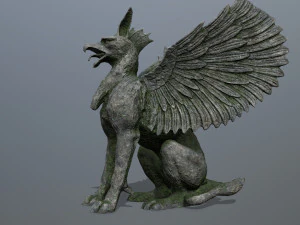 Statue Creature 3D Model