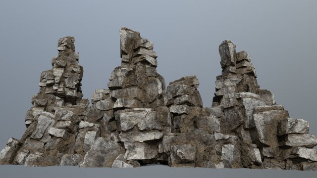 Rocks 3D Model .c4d .max .obj .3ds .fbx .stl .blend 