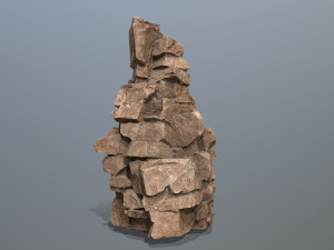 Desert rocks Modèle 3D