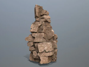 Rochas do deserto Modelo 3D