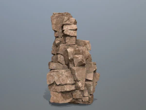 Rochas do deserto Modelo 3D