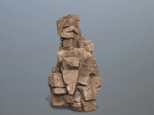 Rochas do deserto Modelo 3D