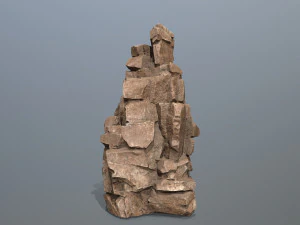 Rochas do deserto Modelo 3D