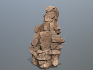 Desert rocks Modèle 3D