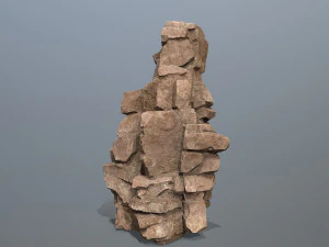 Rochas do deserto Modelo 3D