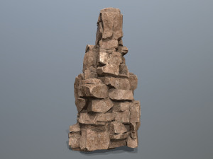 Desert rocks Modèle 3D
