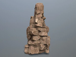 Rochas do deserto Modelo 3D