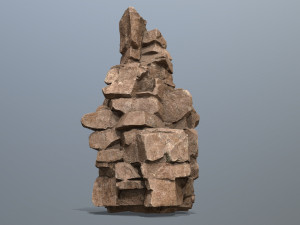 Desert rocks Modèle 3D