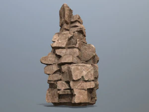 Rochas do deserto Modelo 3D