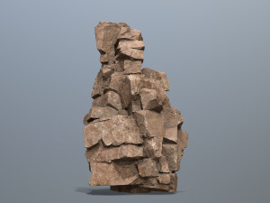 Desert rocks Modèle 3D